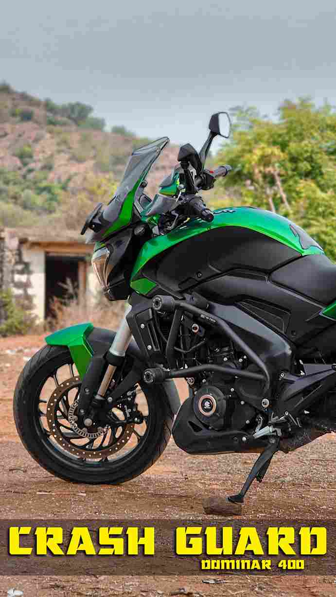 Hi-Tech Crash Guard for Bajaj Pulsar NS125/NS160/NS200 & Dominar 250/400 (SB 635) – Maximum Protection & Durability