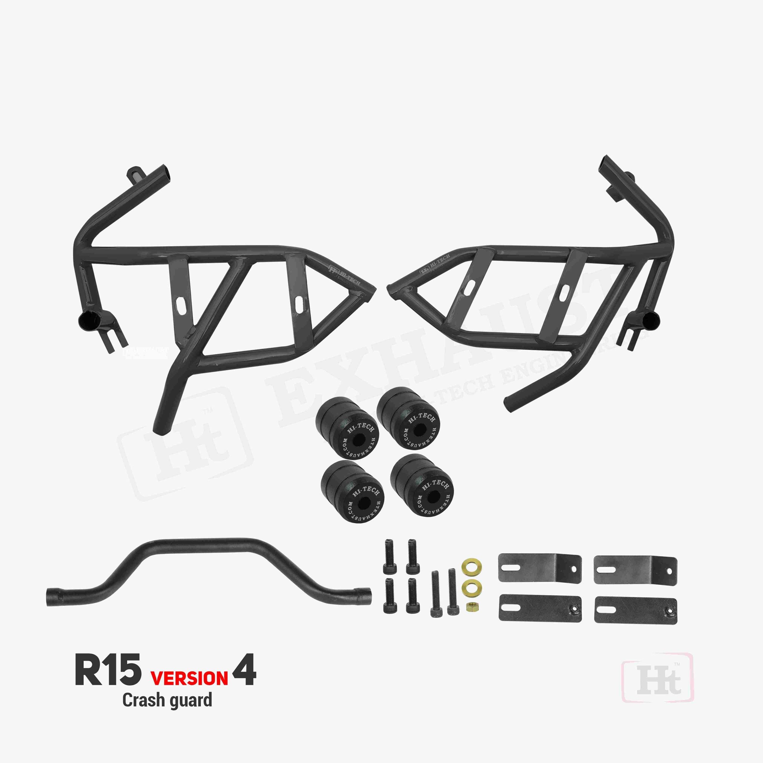 Hi-Tech Crash Guard for Yamaha R15 V4 / R15M – Maximum Protection with Sporty Design