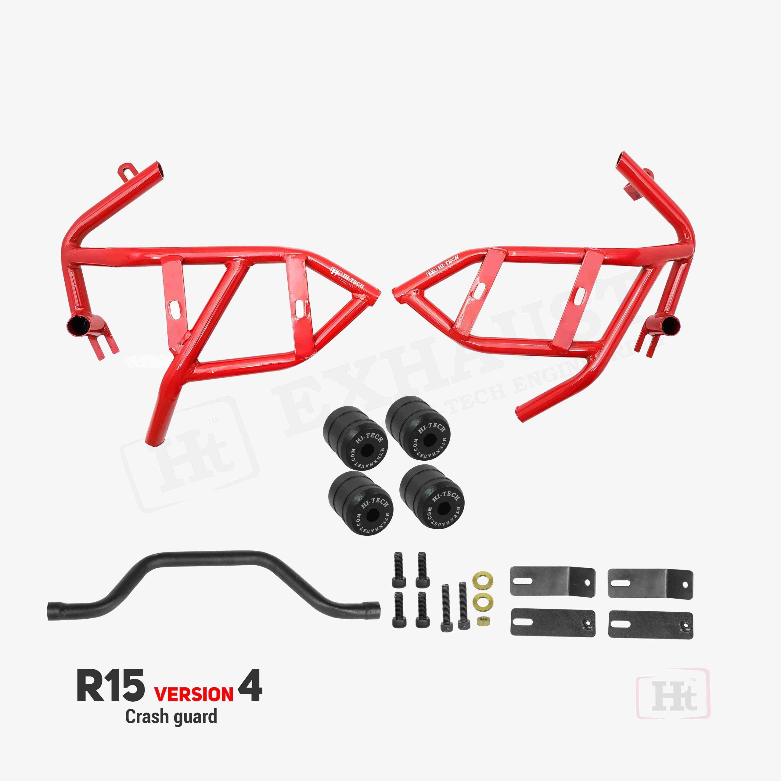 Hi-Tech Crash Guard for Yamaha R15 V4 / R15M – Maximum Protection with Sporty Design
