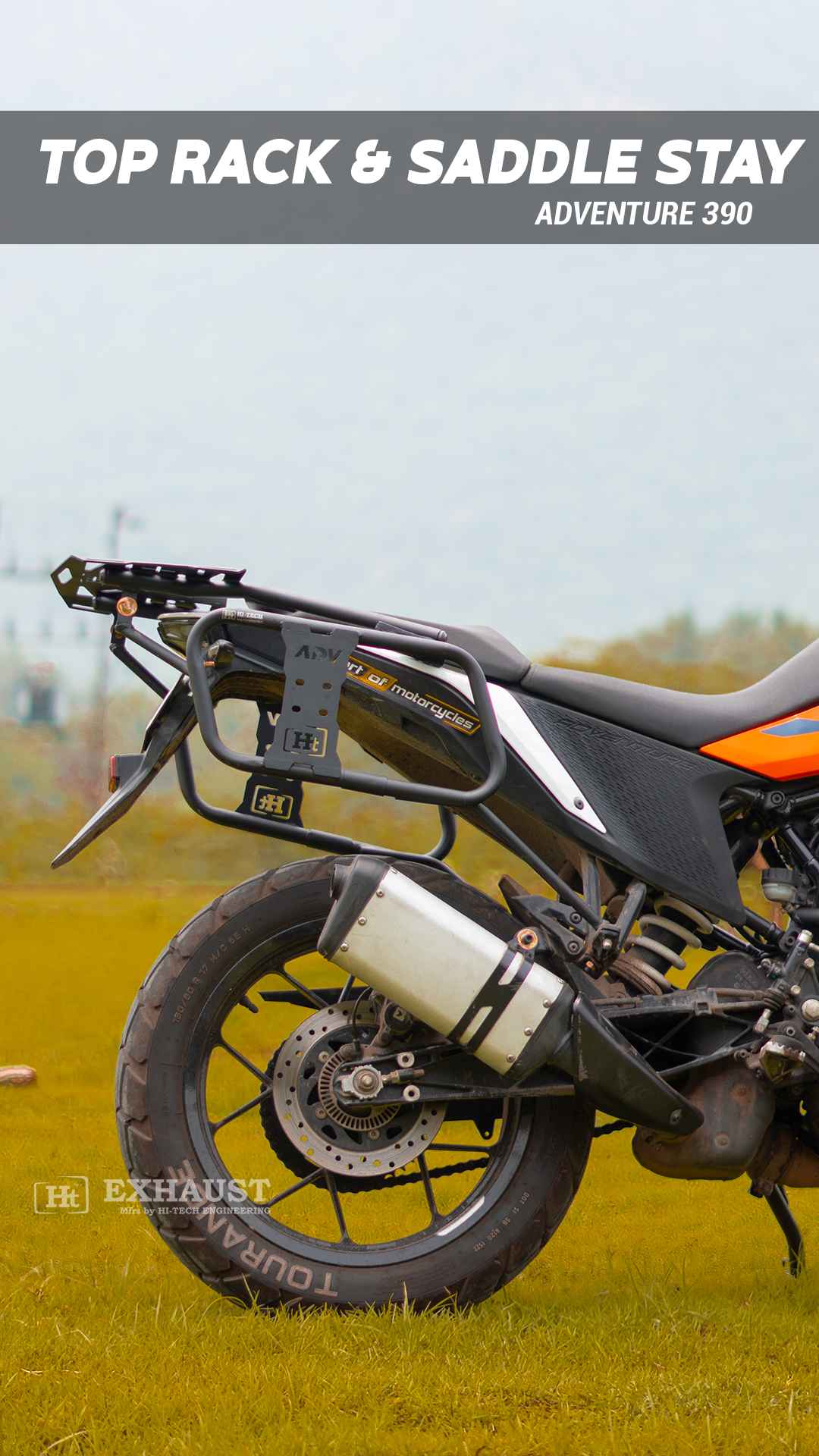 Saddle Stay Hi-Tech KTM Adventure 250/350 – Built for Off-Road & Touring