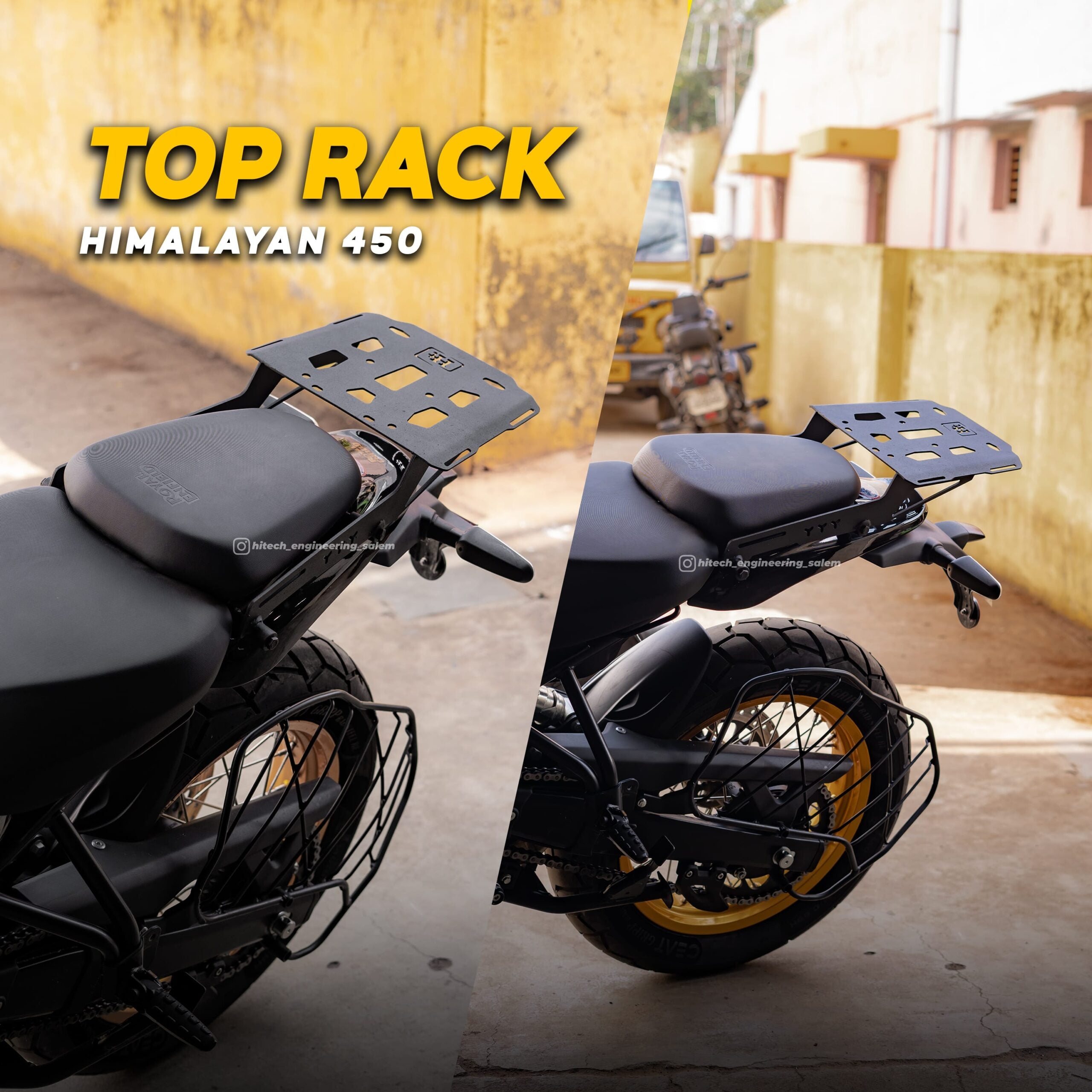 Saddle Stay Hi-Tech with Top Rack – Himalayan 450