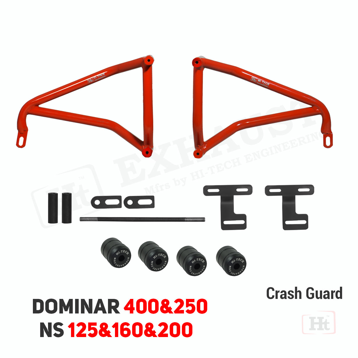 HT Exhaust Dominar 400 Crash Guard – SB 533