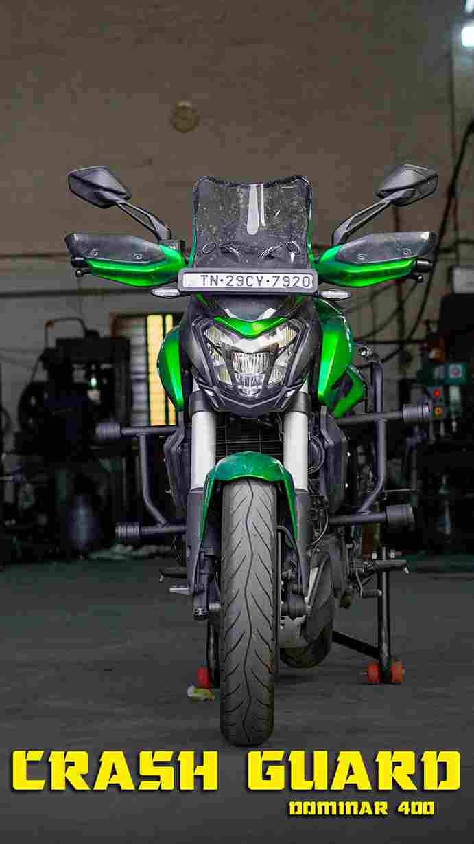 HT Exhaust Dominar 400 Crash Guard – SB 533