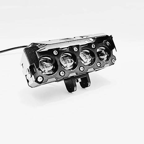 MotoWorks 4 LED Future Eye Powerful 60W Fog Light (Original HJG) for Motorbike & Car