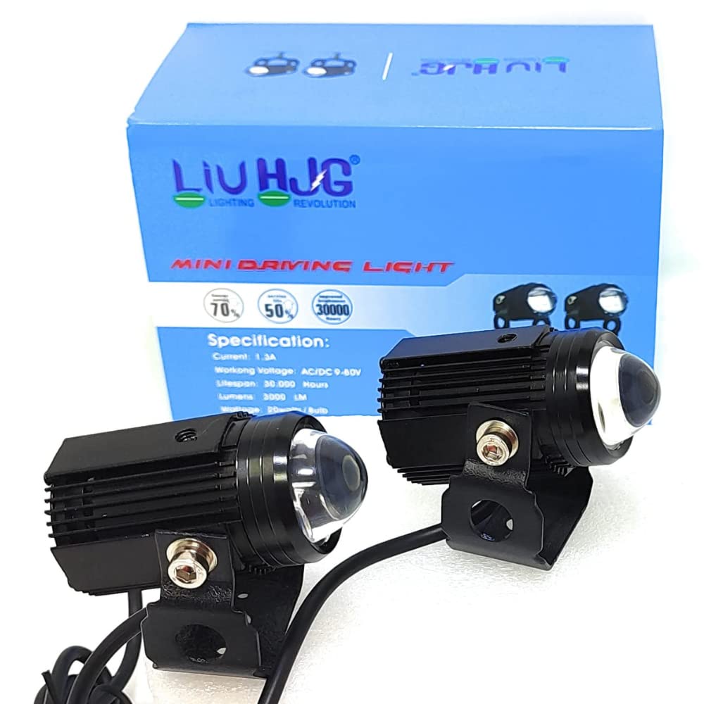 Mini Drive Powerful Fog Light (Original HJG) for Motorbike & Car