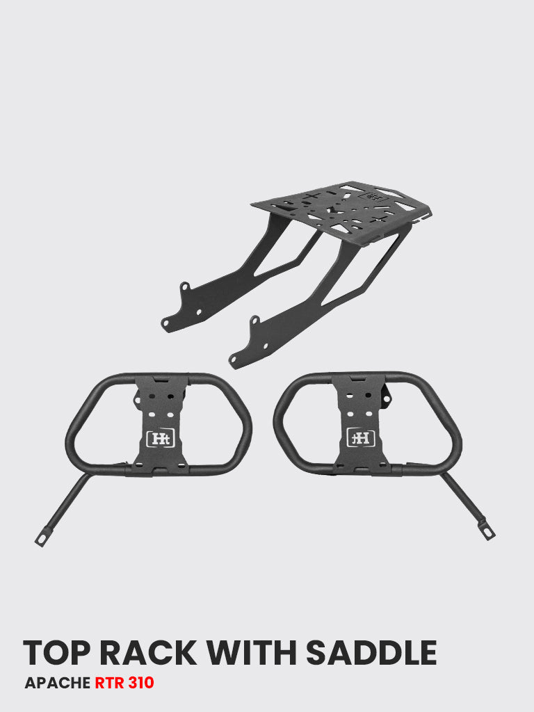 Saddle Stay Hi-Tech with Top Rack – Apache RTR310