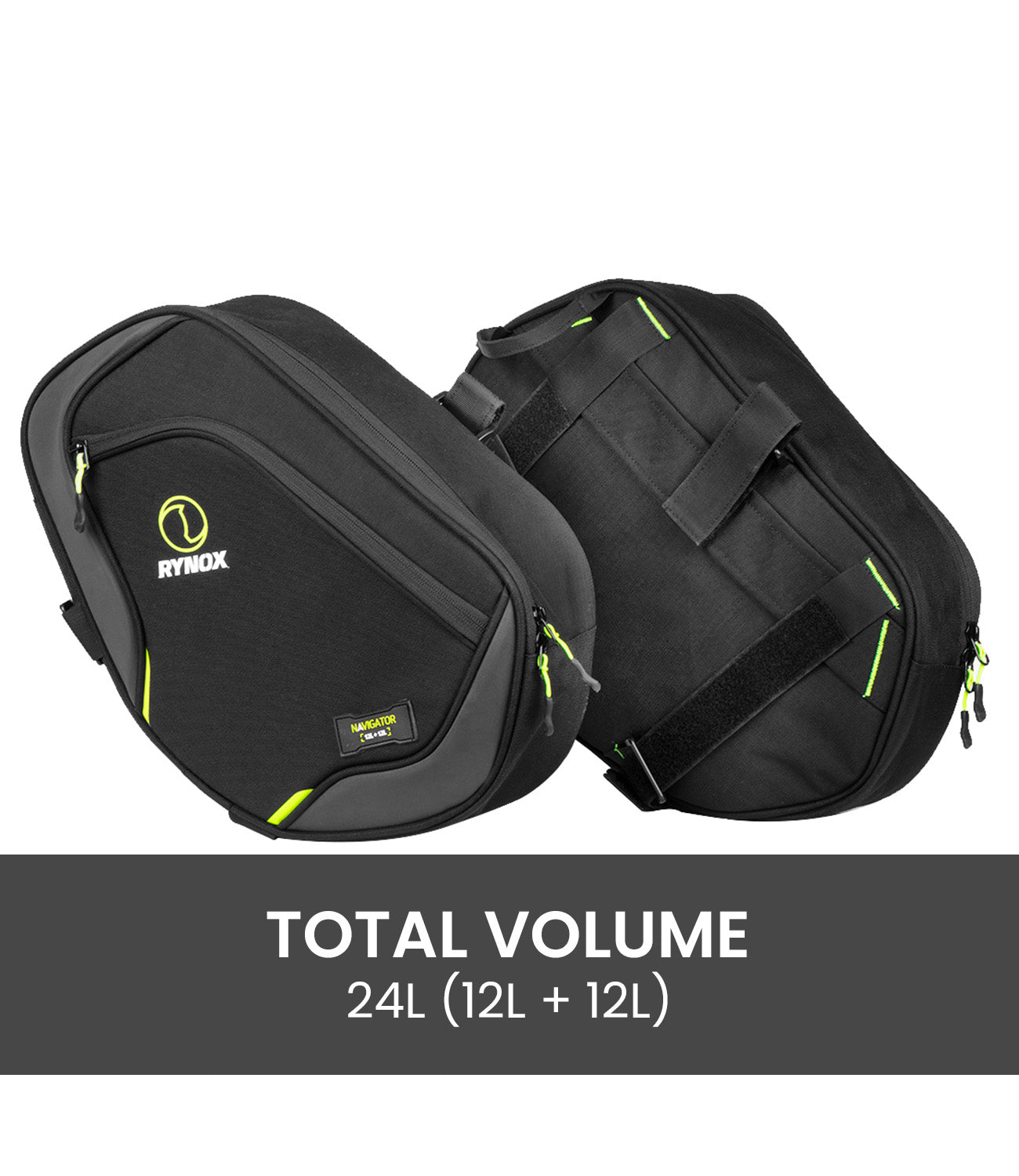 Rynox Navigator 24L Frame Bag Pair