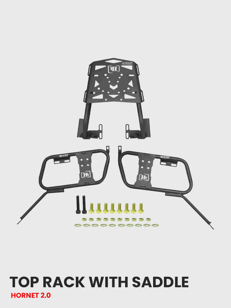 Saddle Stay Hi-Tech with Top Rack – Hornet 2.0