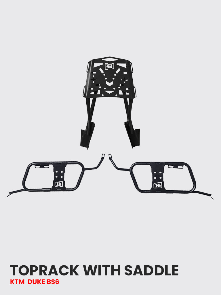 Top Rack with Saddle Stay Hi-Tech – KTM Duke 390 BS6 (SB 558)