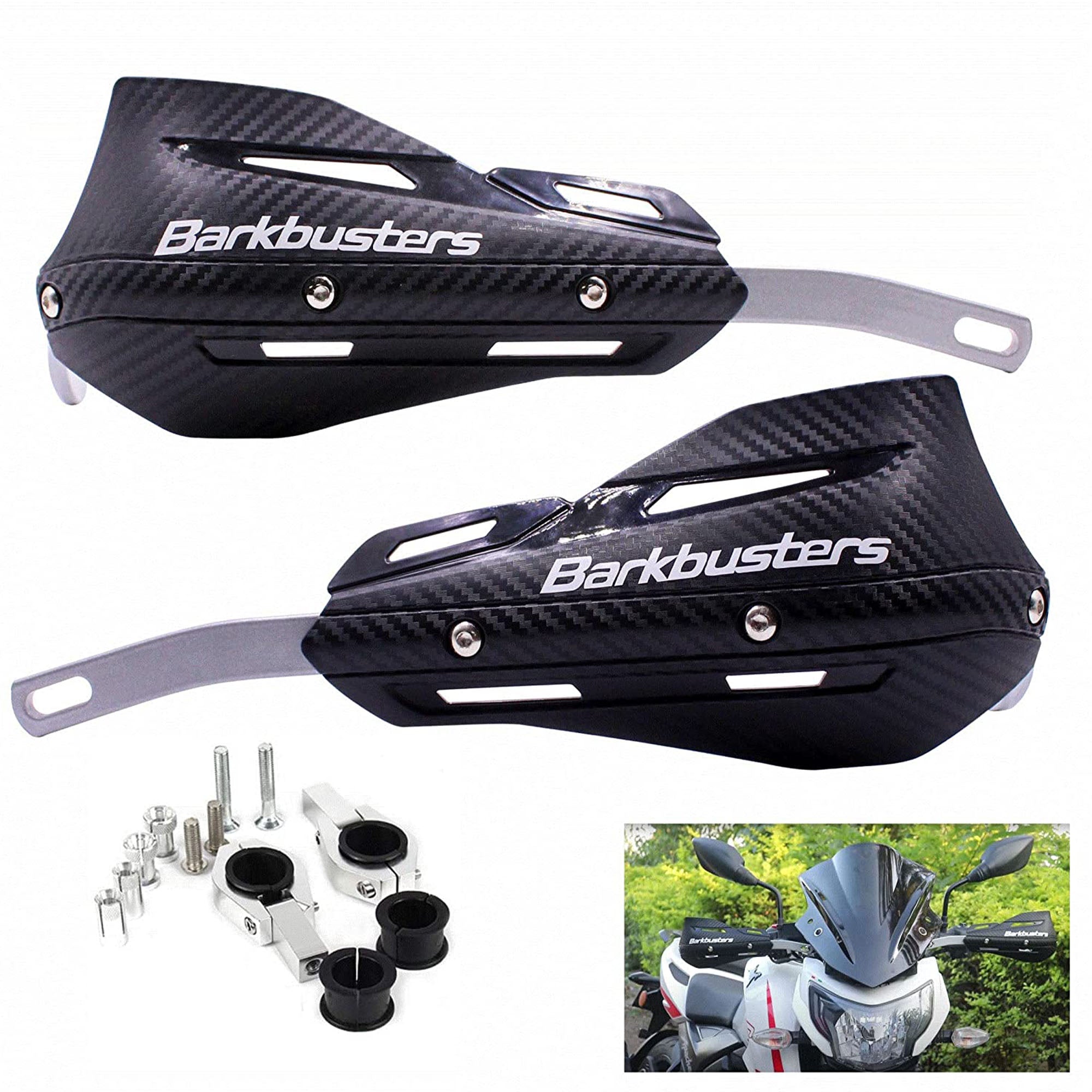Universal Knuckle Guard/Hand Protector Heavy (Black)