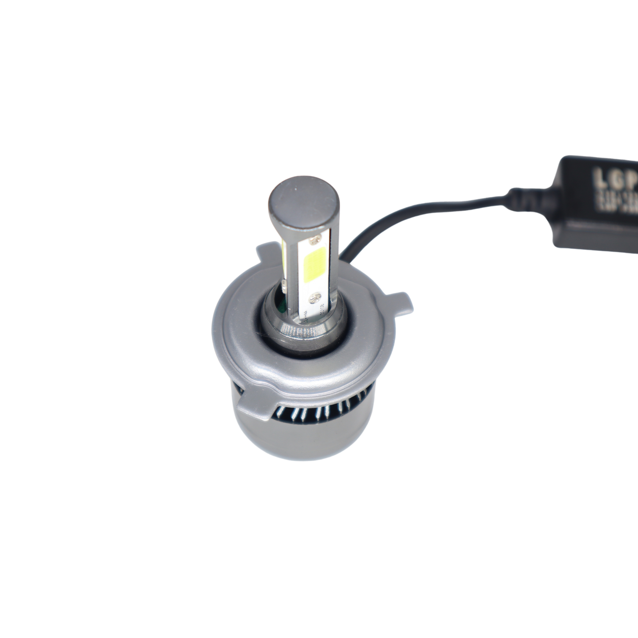 Moto Genius 60W H4 NIGHT EYE LED Headlight – White Light with Cooling Fan (18 Months Warranty)