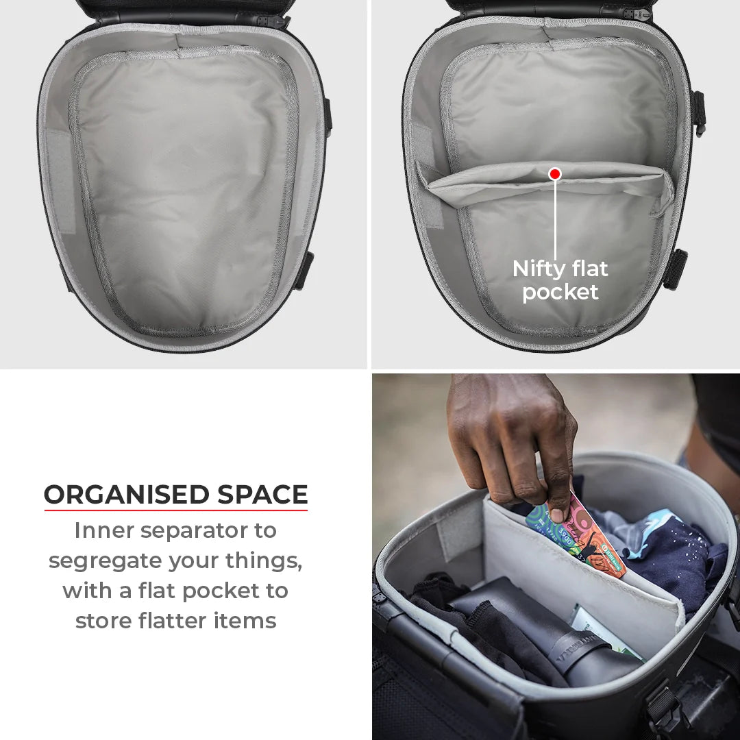 Viaterra Waterproof Tail/Seat Bag 6L