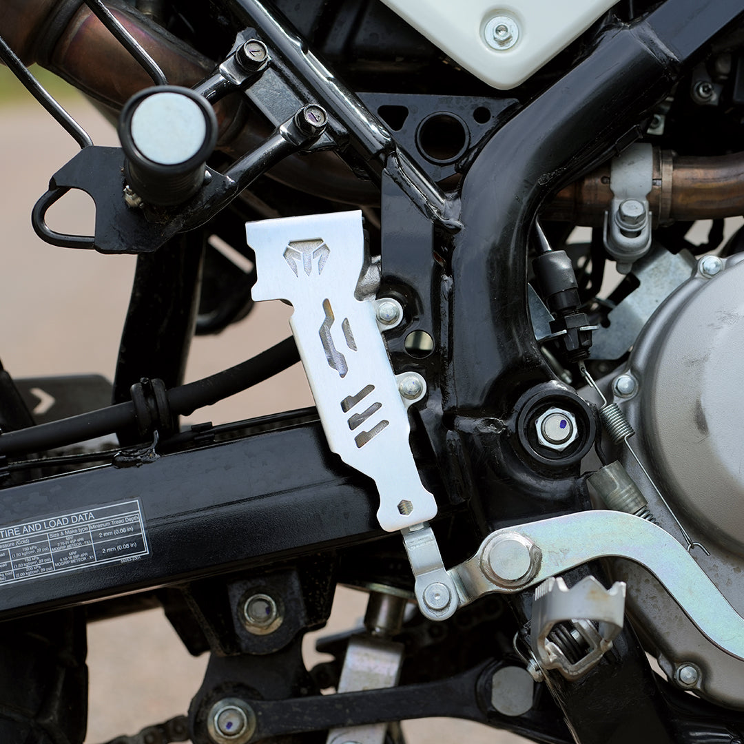 ALUMINIUM REAR MASTER CYLINDER GUARD FOR KAWASAKI KLX 230 | Moto Torque